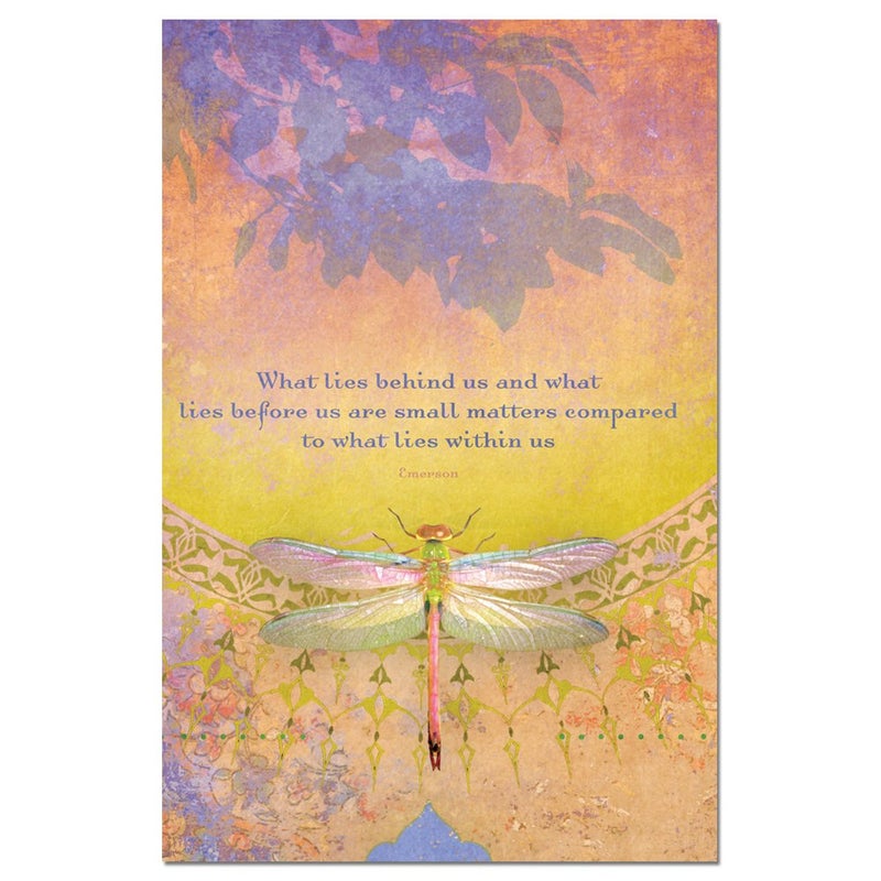 Tree-Free Greetings تحيات خالية من الأشجار - بطاقات لجميع المناسبات - تصاميم فنية - 12 بطاقة تهنئة + أظرف بيضاء - مصنوعة في الولايات المتحدة الأمريكية - 100% ورق معاد تدويره - 4 × 6 - ما وراء (FS66558) - Image 1